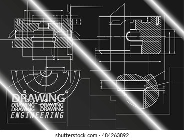 ENGINEERING DRAWING  FEATURES - STOCK PICTURE