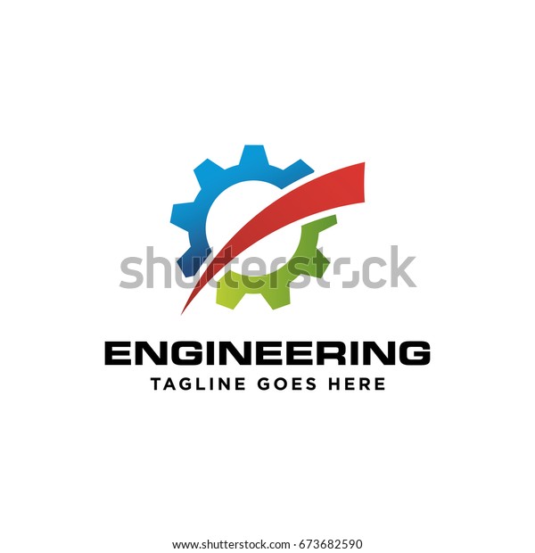 engineering gear logo icon\
vector template