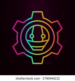icono nolan de equipo de ingeniería Línea delgada simple, vector de contorno de los iconos de ingeniería robótica para ui y ux, sitio web o aplicación móvil