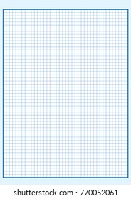 engineering graph paper Printable Graph Paper vector illustration
