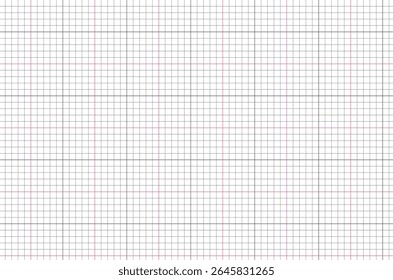 Engineering Grid Paper Background – Printable Graph Paper Layout with Pink Margins	