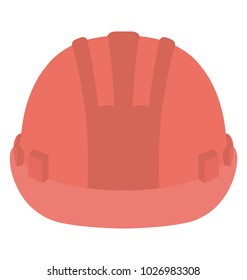 
A engineering hat, helmet flat icon
