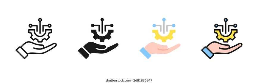 Engineering Icon Pack In Multiple Styles