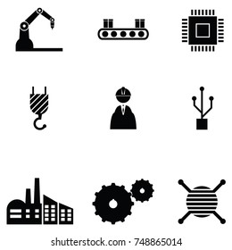 engineering icon set