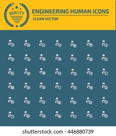 
Engineering icon set,vector