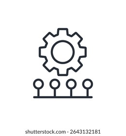 engineering icon set.vector.Editable stroke.linear style sign for use web design,logo.Symbol illustration.