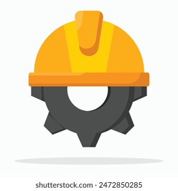 Engineering icon. Subtable to place on industry, labour, etc.