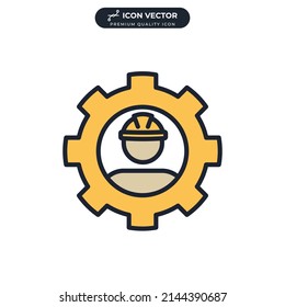 engineering icon symbol template for graphic and web design collection logo vector illustration