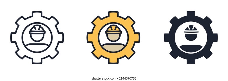 Engineering Icon Symbol Template Graphic Web Stock Vector (Royalty Free ...