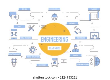 Engineering Icons Concept