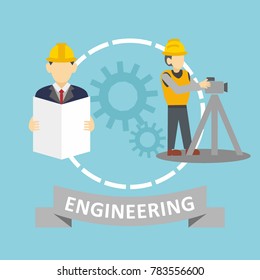 Engineering Illustration Vector
