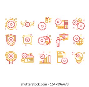 Engineering line icon. Vector illustration EPS10