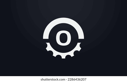 Engineering logo, gears and wrench with letter, logo design. Wrench service industry, industrial and mechanical symbol design. Gear Circle icon design.