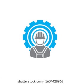 Engineering related icon on background for graphic and web design. Creative illustration concept symbol for web or mobile app.