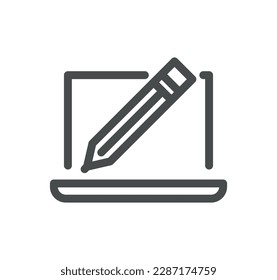 Engineering related icon outline and linear vector.