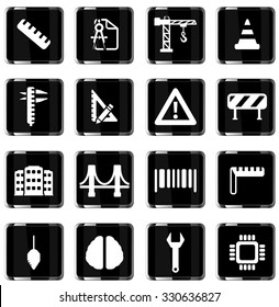 Engineering simply symbol for web icons