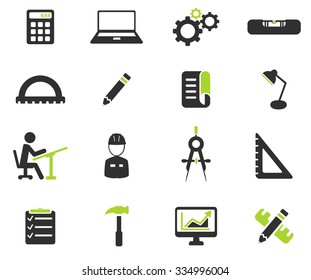Engineering simply symbol for web icons