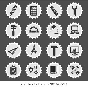 Engineering  simply symbol for web icons and user interface