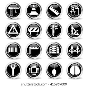 Engineering  simply symbol for web icons and user interface