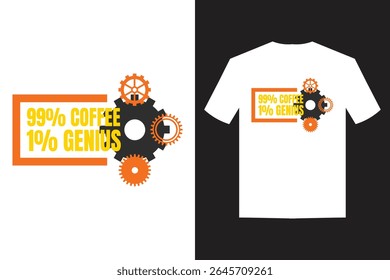 Engineering student modern slogan t-shirt design