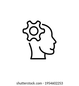 Engineering Thinking icon in vector. Logotype