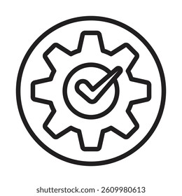 Engineering tool icon Line Art Logo set