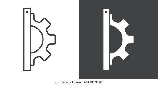 engineering tool icon symbol illustration logo