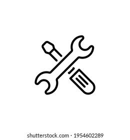 Engineering Tools icon in vector. Logotype
