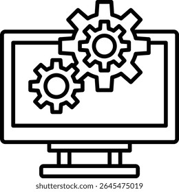 Engineering vector icon. Can be used for printing, mobile and web applications.