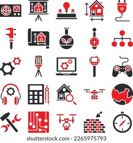 Engineering vector icons, architecture icons pack, construction vector icons, engineering  pack, repairing icons set, collection of engineering, engineering flat set 

