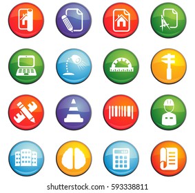 engineering vector icons for user interface design
