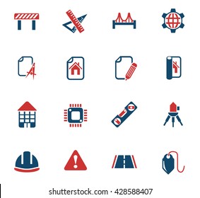 engineering web icons for user interface design