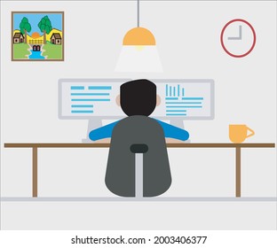 An engineer's room used in advertising and motion graphics