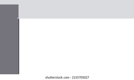 Engineers try-square isolated vector on white background. This tool is used to accurately check and mark 90 degree angle, or to verify the squareness of straight edges and lines.