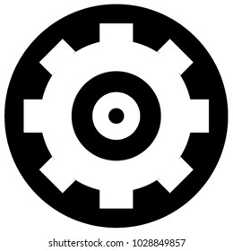 Engineman insignia, gear icon
