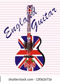 England acoustic guitar