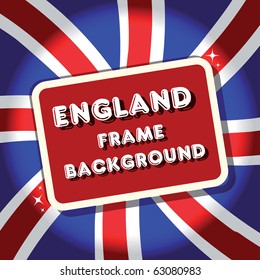 England British flag background frame.tamaravector collection