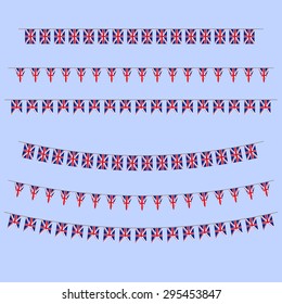 England Bunting  Flags