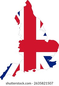 England country map location icon