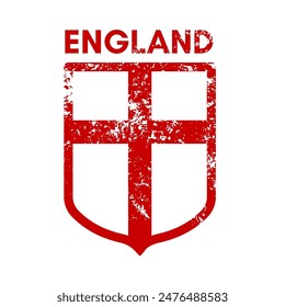 England-Emblem - Vektorillustration