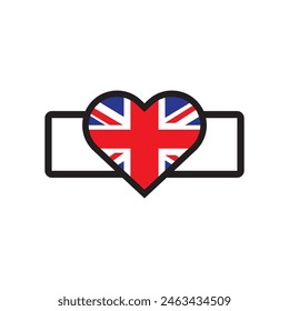 England flag icon vector illustration design