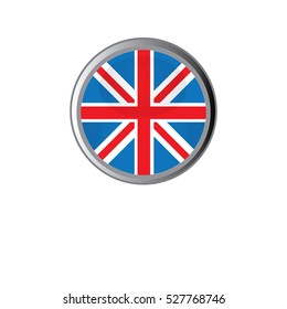 England flag icon - vector illustrator
