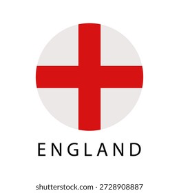 England flag illustrated in vector