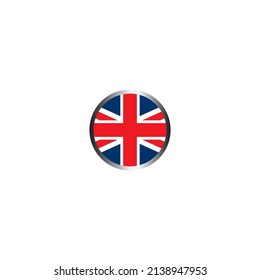 england flag logo vector illustration design background.