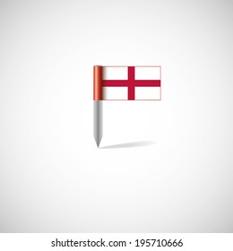 england flag pin