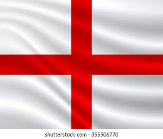 England flag vector illustration