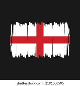 England Flag Vector. National Flag