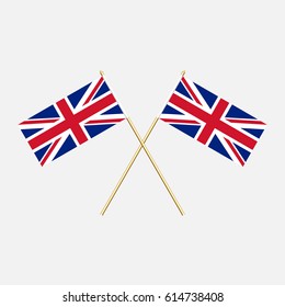 England; England  Flags. Vector illustration.