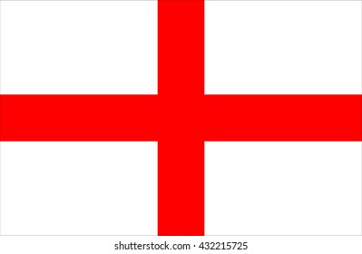England Flag.Vector illustration 