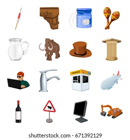 England, food, army and other web icon in cartoon style. Transportation, plumbing, alcohol icons in set collection.